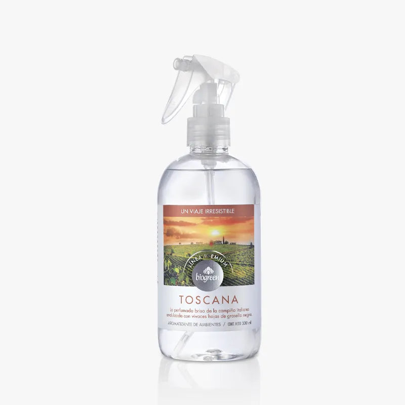Aromatizante de Ambientes Premium Toscana 330 ml spray