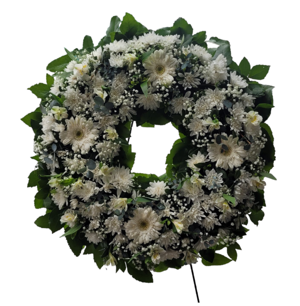 Corona Floral Circular (Condolencia)