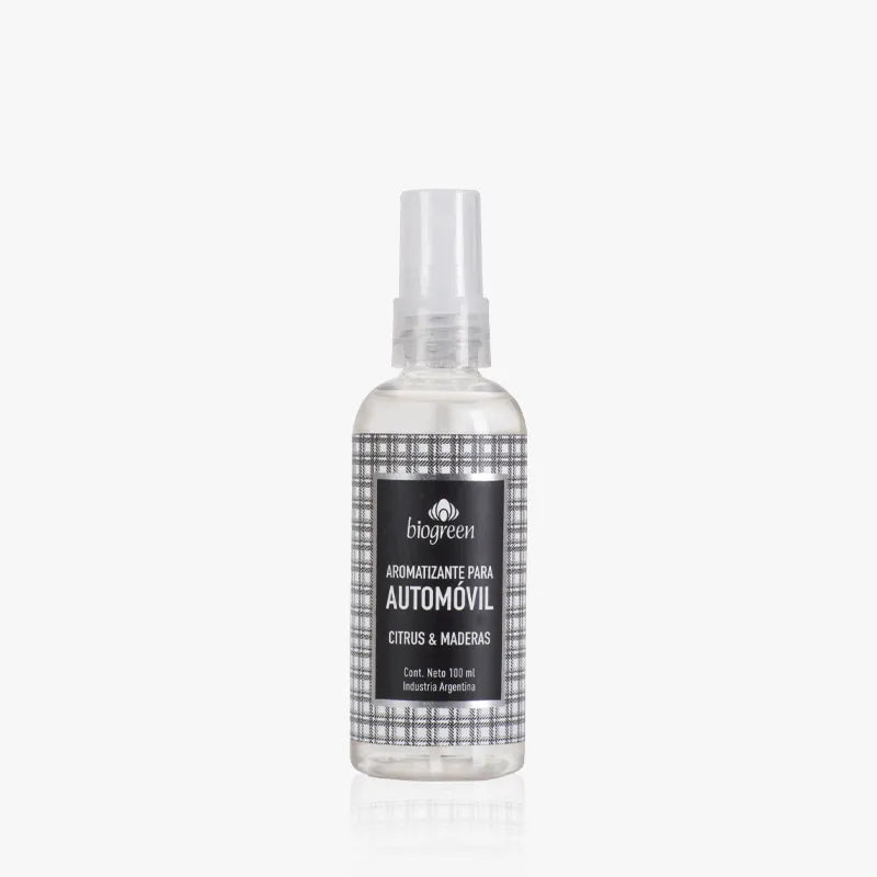 Aromatizante de Automóvil Citrus y  Maderas 100 ml(con Válvula)